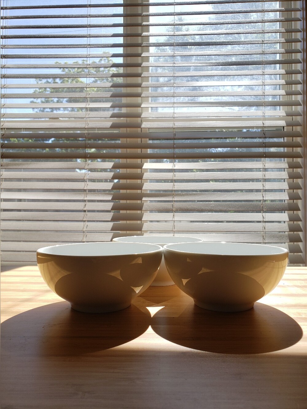 IKEA White Ceramic Bowls Set